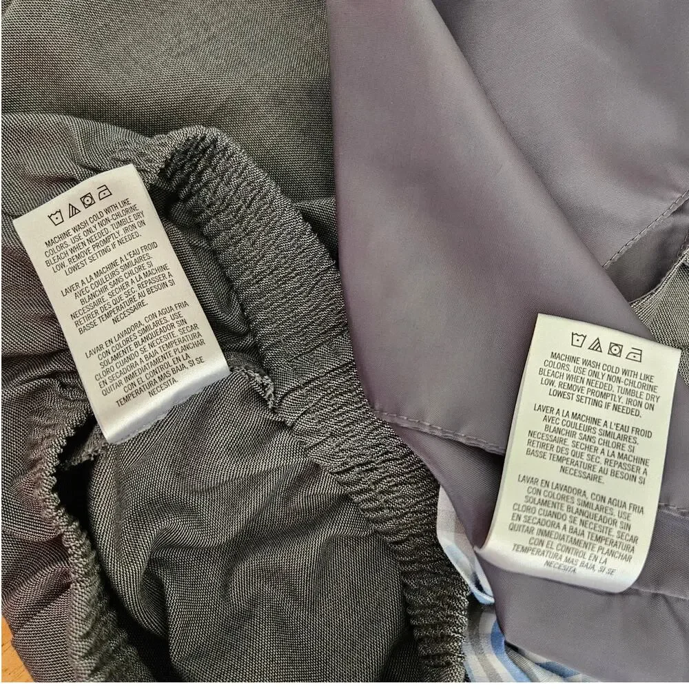 Nautica Boys Size 5 Three Piece Suit Set Gray/Blue EUC